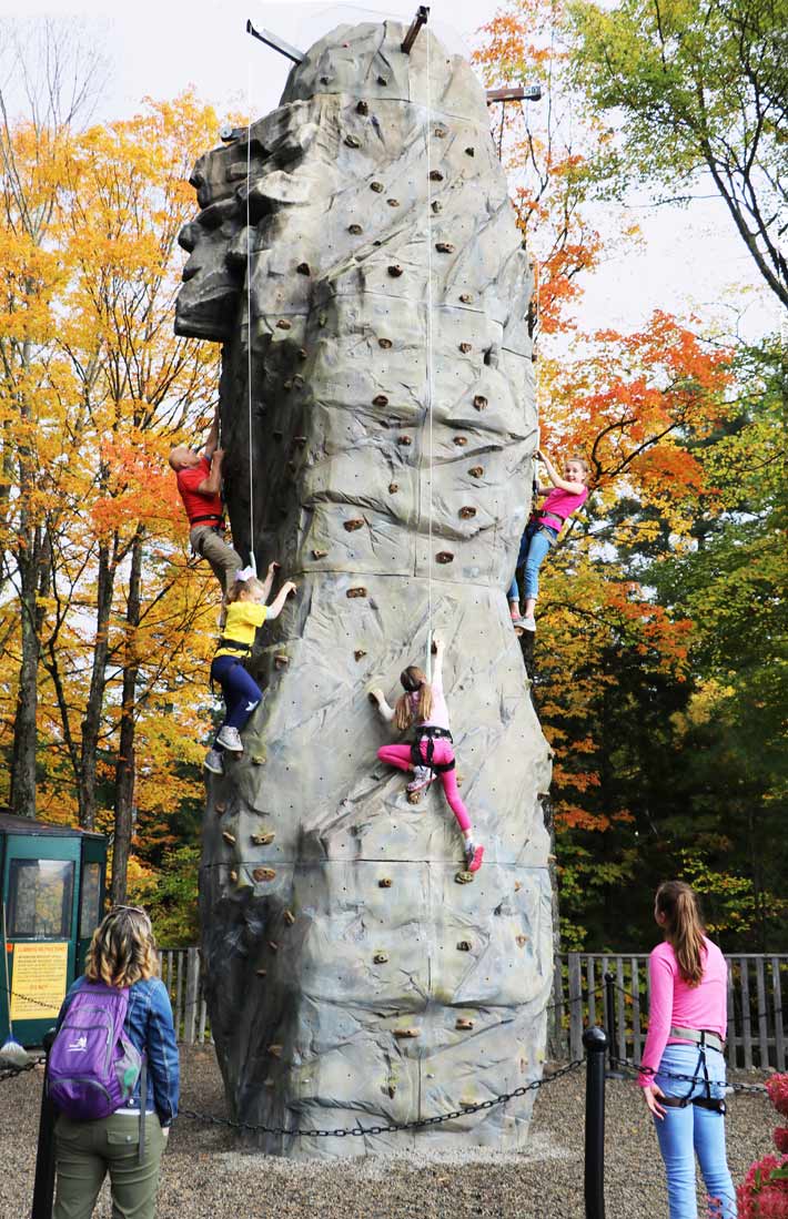 The Old Man of the Mountain Climbing Tower