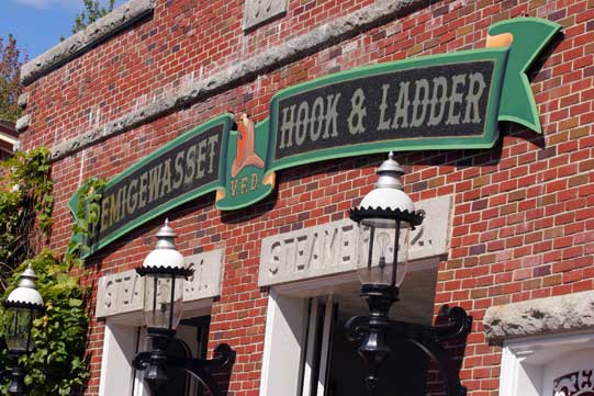 Exterior of 1884 Pemigewasset Hook and Ladder Fire Station