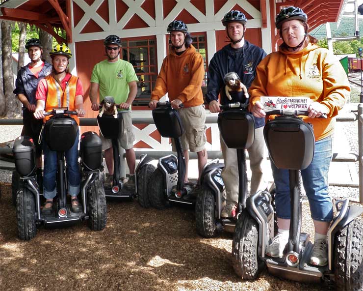 Segway Safari at Clark's Bears