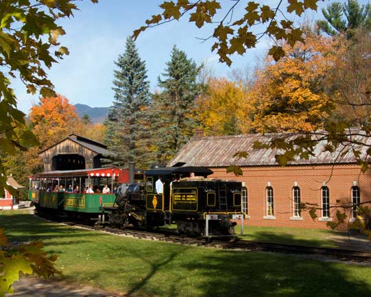 White Mt. Central RR in Autumn