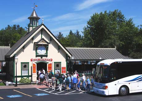 Tour Group Bus at Clark's